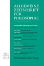Allgemeine Zeitschrift für Philosophie: Paul Ricœur (1913–2005) - Heft 38.3/2013