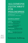 Allgemeine Zeitschrift für Philosophie: Universität im 21. Jahrhundert. Heft 46.1/2021