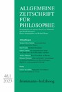 Allgemeine Zeitschrift für Philosophie: Heft 48.1/2023