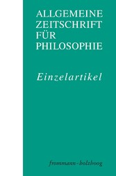 Psychoanalyse als plurale Wissenschaft des Unbewussten - Allgemeine Zeitschrift für Philosophie 46.2